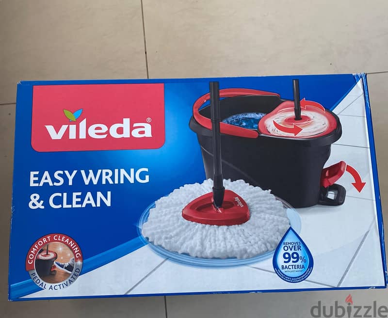 vileda Cleaning set (mop and bucket) 0