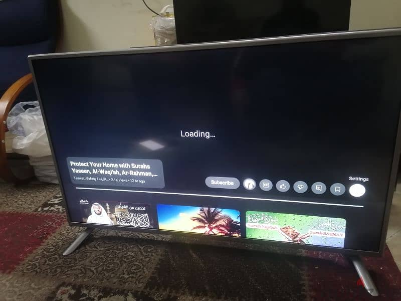 LG brand 44 inch smart tv 2