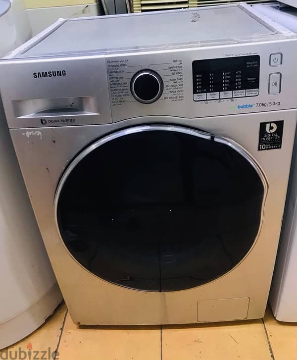 Samsung Washing Machine 7kg wash and 5kg dryer all good working 1