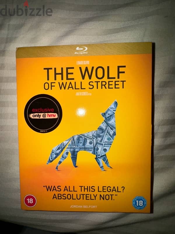 The Wolf of Wall Street Bluray 0