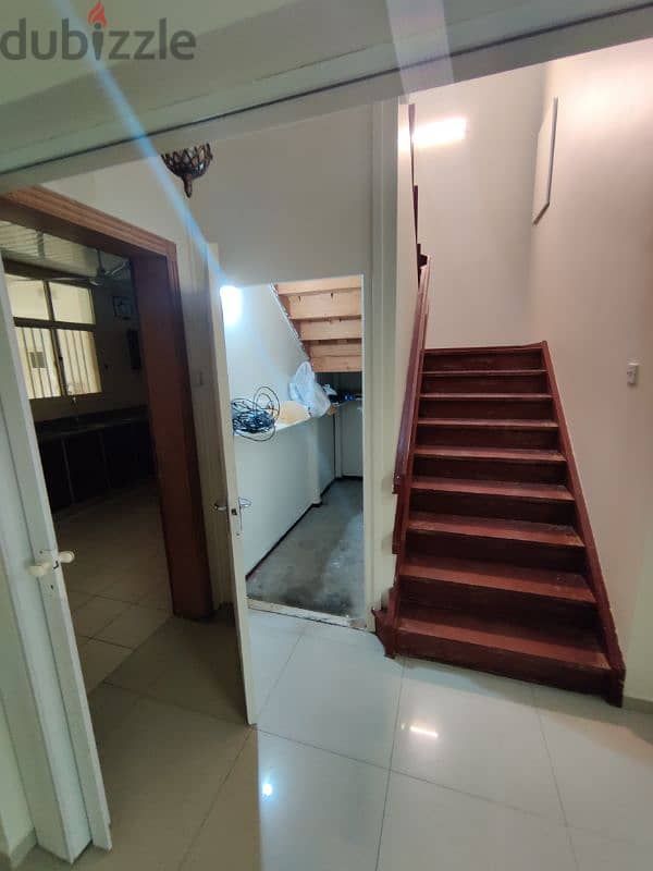 For rent  two-storey house with large hall & patio in A'ali 3