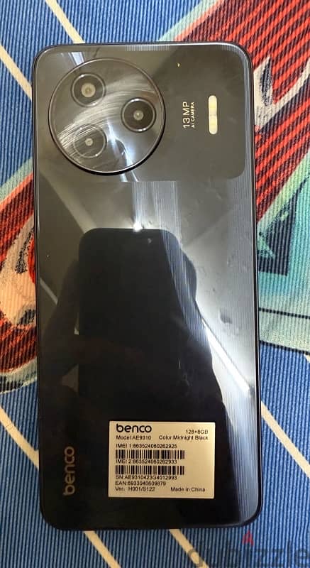 Benco mobile  128 + 8 gb&  lenovo laptop 3