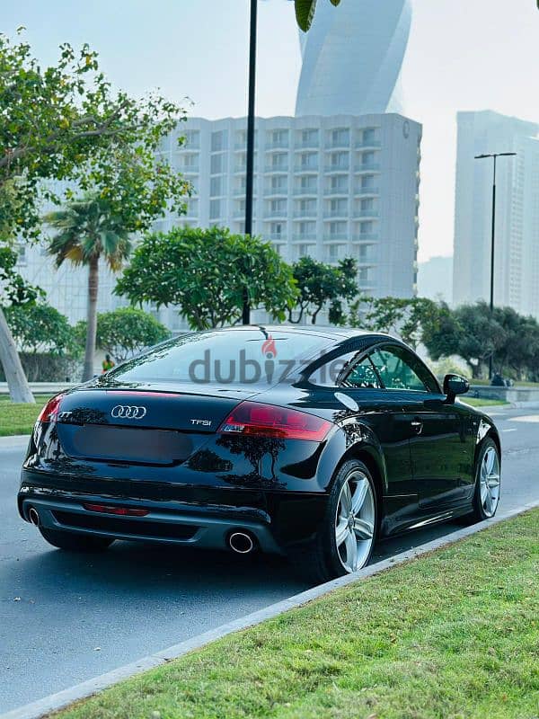 Audi TT 2 door coupe 2013 year. zero accident car 4