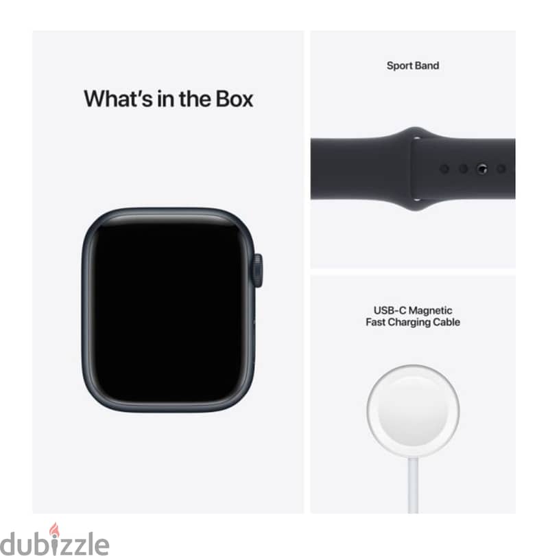 Apple Watch Series 7 GPS, 45mm Midnight 1