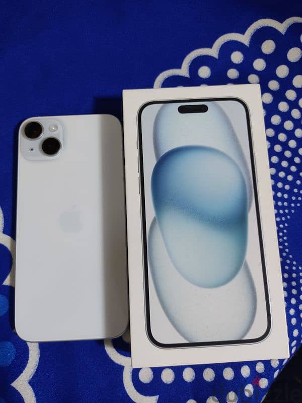 iphone 15 plus Blue Color Excellent Condition 128 GB Only 1 Month Use 2