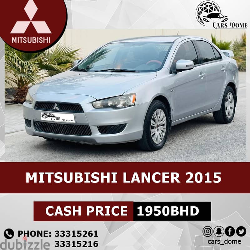 Mitsubishi Lancer 2015 EX 7