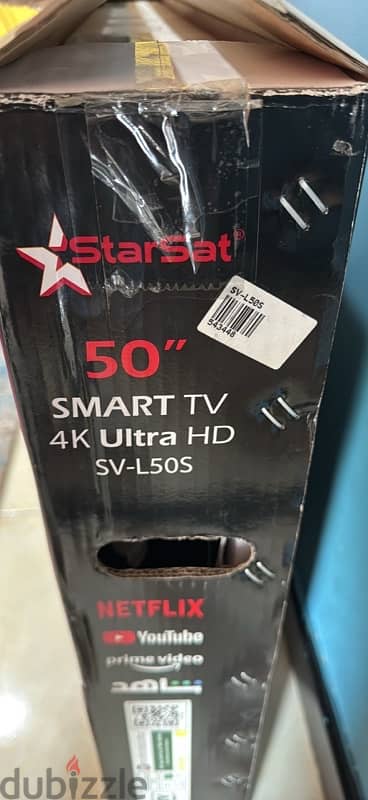 brand new starsat 50 inch smart 4k ultraHD LED for sale 1