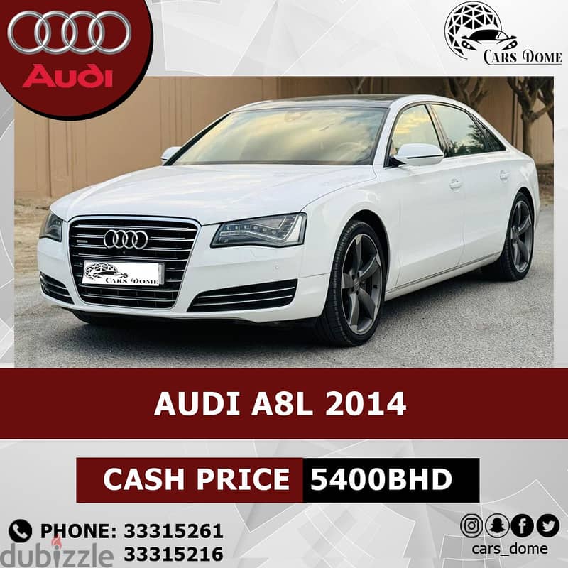 Audi A8 2014 A8L 50TFSI Quattro 8