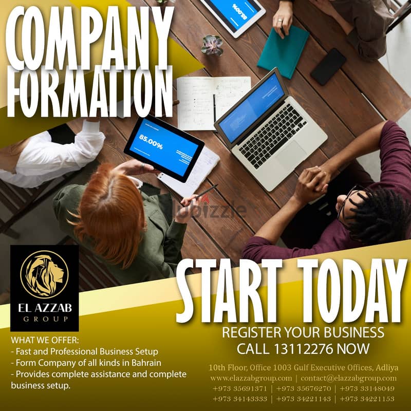 Get Now company Formation for your cooperation at best prices" 0