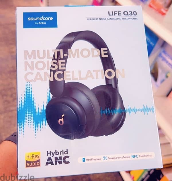 سماعة انكر اصلية Soundcore Anker life Q30 0