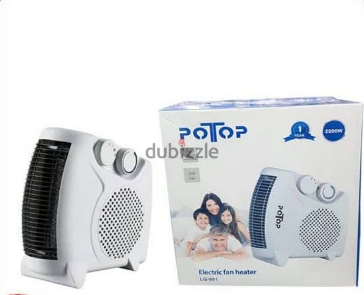 Electric fan heater new 0