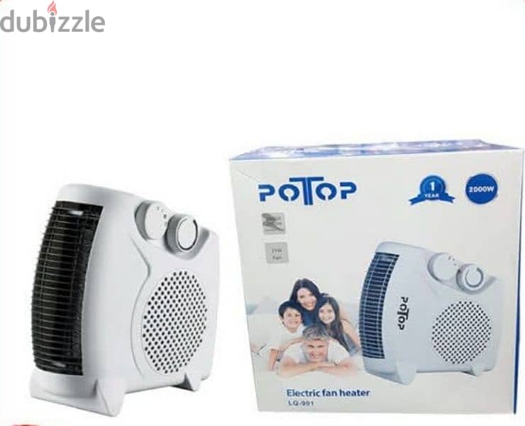 Electric fan heater new 0