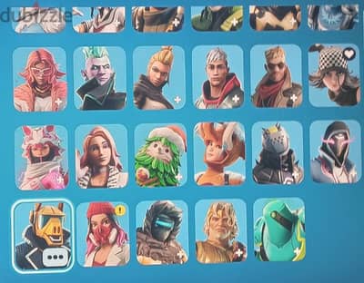 Fortnite Account With 220 Skins and 1000 Vbucks