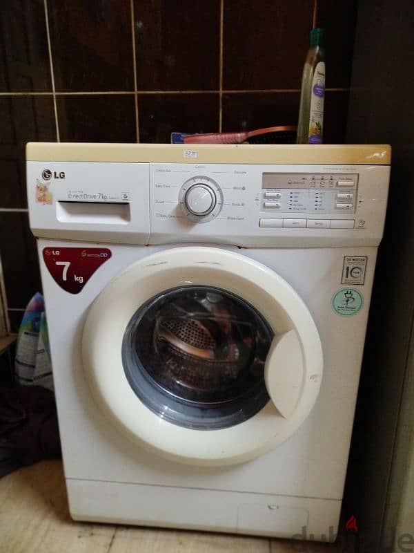 WASHING MACHINE SIDE OPEN LG BRAND, NEAT AND CLEAN 0