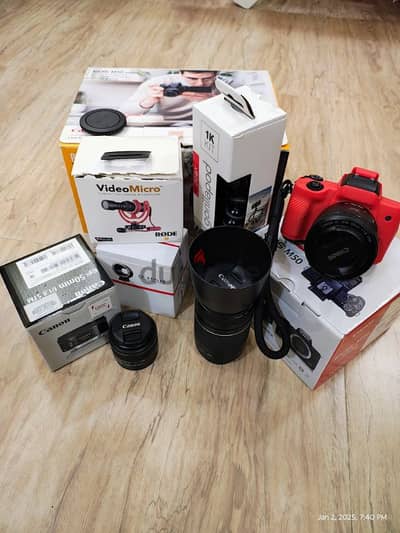 canon m50 mark 2 vlogger kit