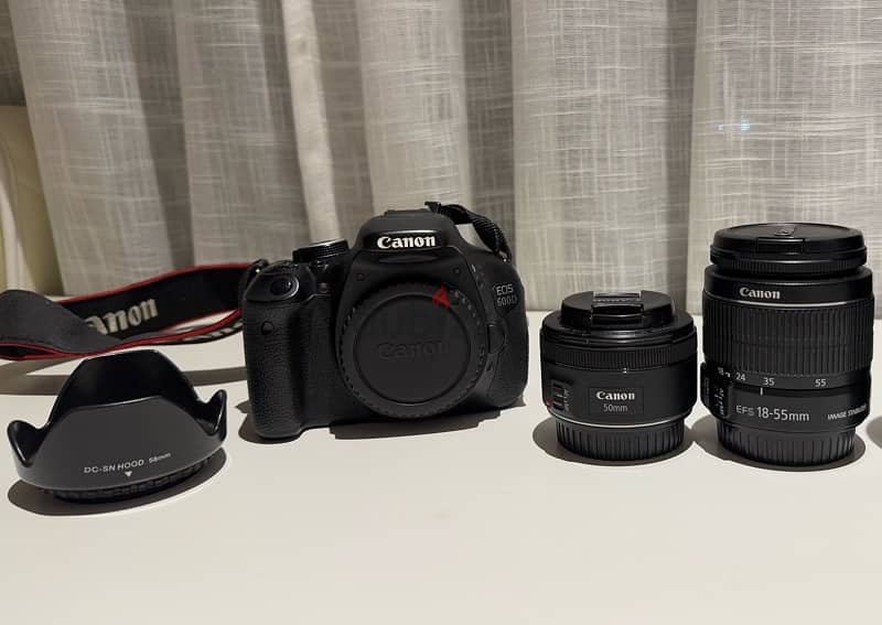 Canon 600D DSLR Camera 1