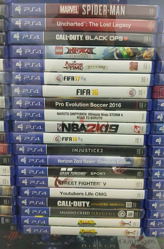 PS4 Used CD Available 4