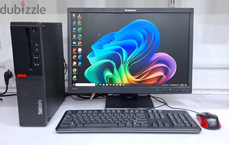 LENOVO Core i5 6th Generation Computer Set 22" FHD Monitor (FREE WIFI)