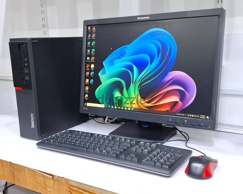 LENOVO Core i5 6th Generation Computer Set 22" FHD Monitor (FREE WIFI) 1