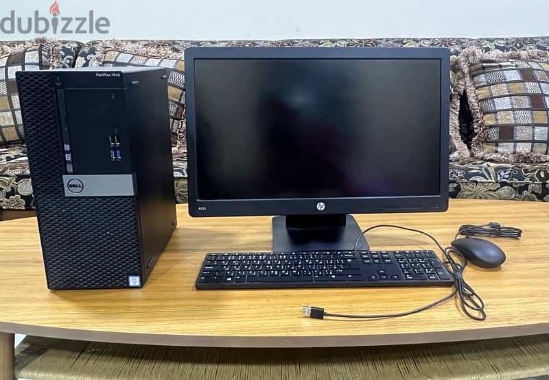 DELL OPTIPLEX 7040 PC ( with Monitor, Keycboard, mouse ) 2