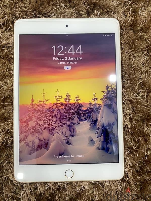 Apple iPad Mini Gold 128GB 0