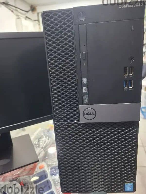 Dell core i5 6th Gen 4GB Ram 1000 GB Hard disc  With 19" Dell monitor 0