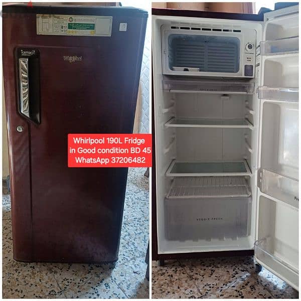 LG Front load washing machine and other items for sale with Delivery 6