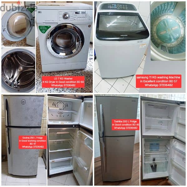 200 L Hitachi Fridge and other items for sale with Delivery 1