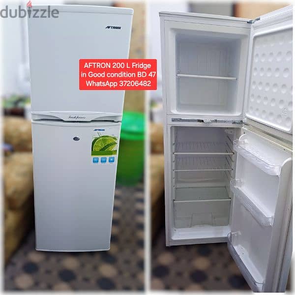 200 L Hitachi Fridge and other items for sale with Delivery 18