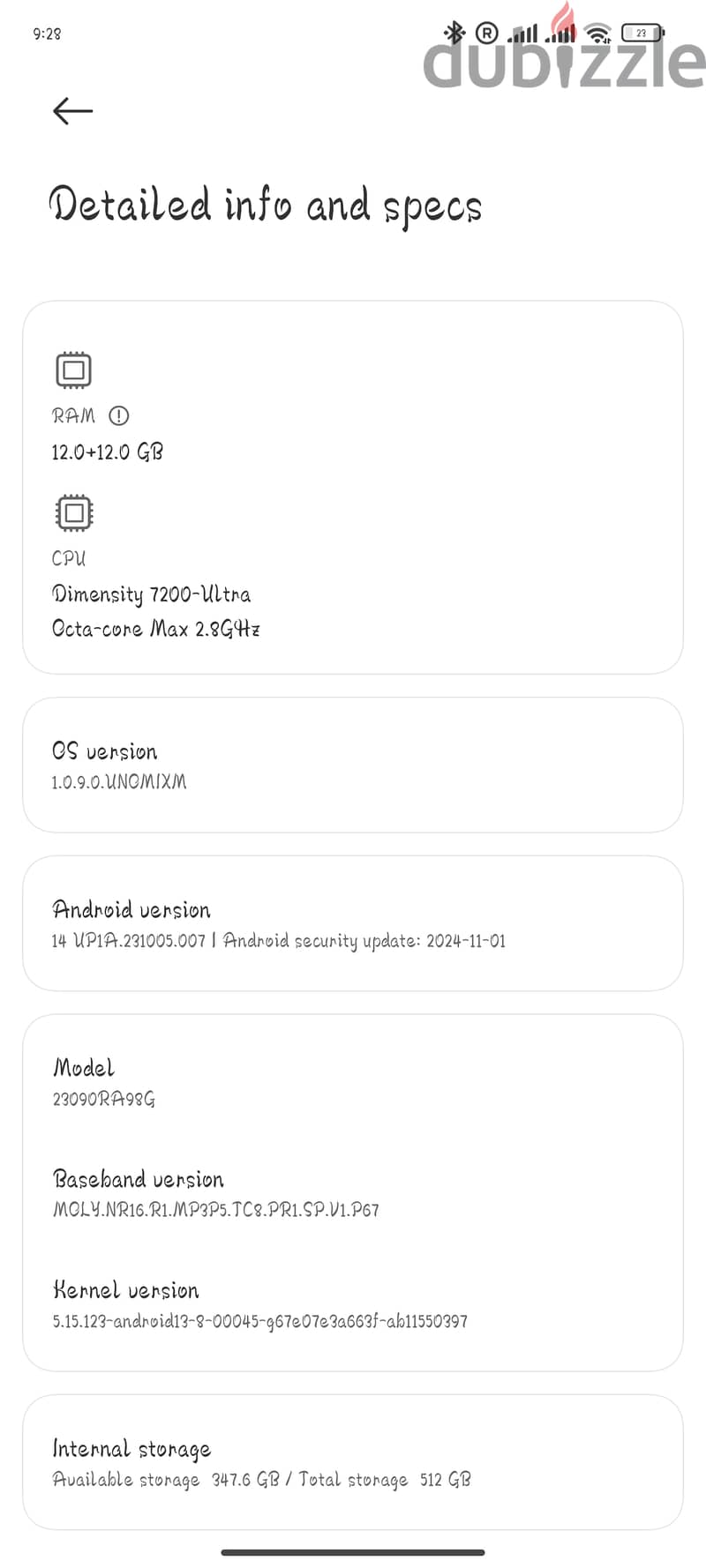 REDMI NOTE 13 PRO PLUS  ROM 512 RAM 12 . . 200mp camera 5000MAH BATTERY 1