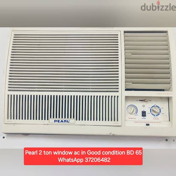 Hisense 1.5 ton window ac and other items for sale with Delivery 1