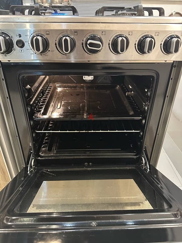 midea 4 burner gas stove and oven 1