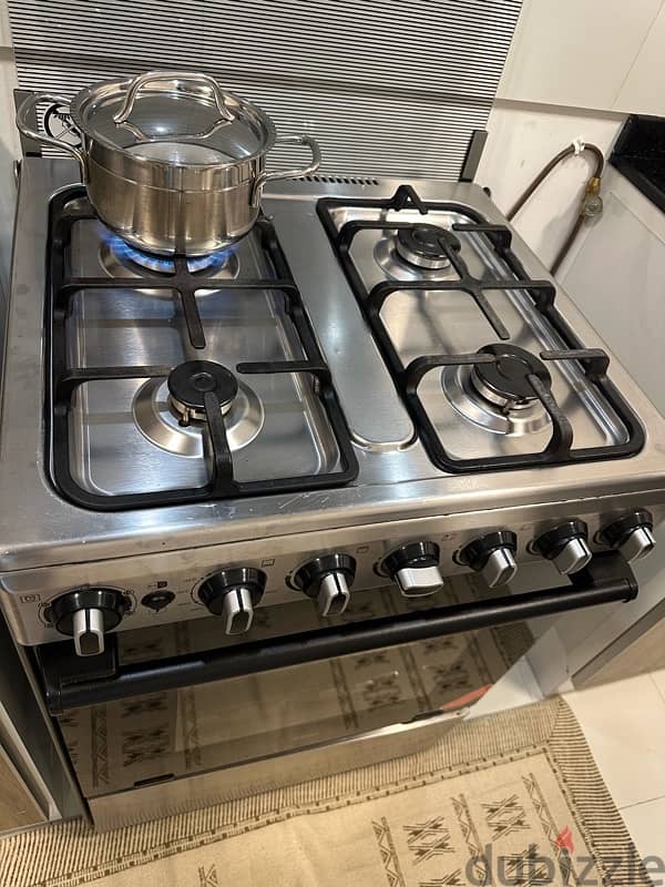 midea 4 burner gas stove and oven 2