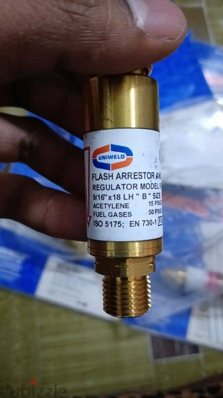 New welding equipments, flash back arrestors brand USA 3