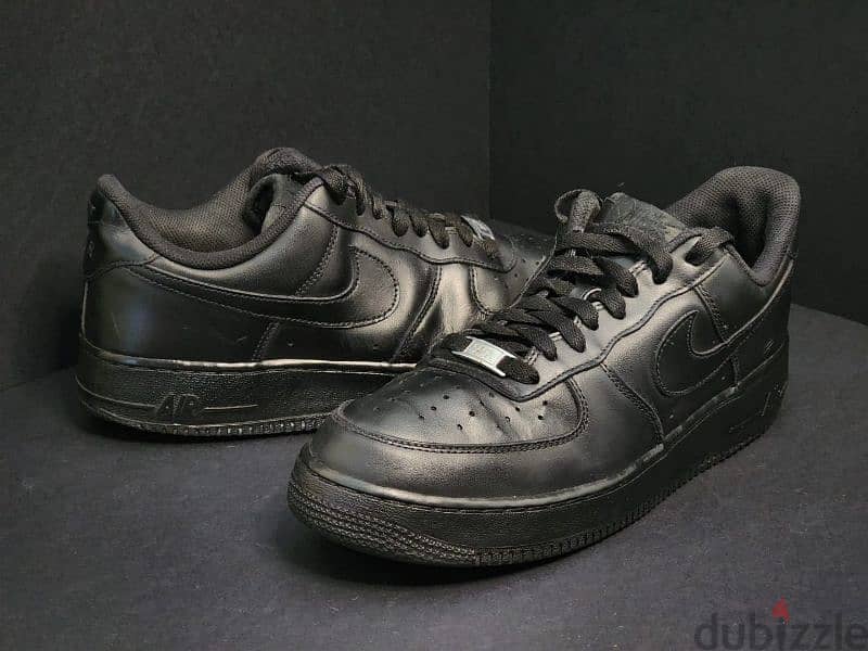 (EUR 43) Nike Air Force 1 Low '07 Black 0