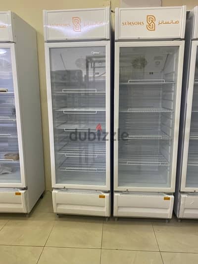 almost brand new display fridge