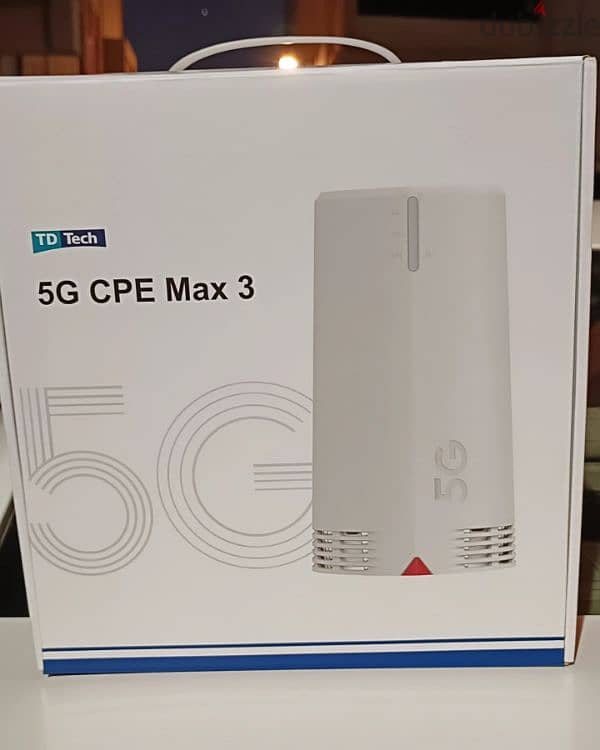 STC 5G cpe MAX 3 new box pack with dual band Wifi free delivery 0