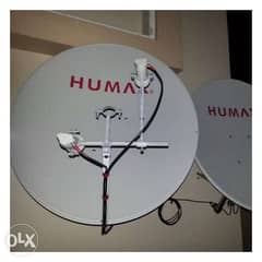 satellite dish with fixing 0