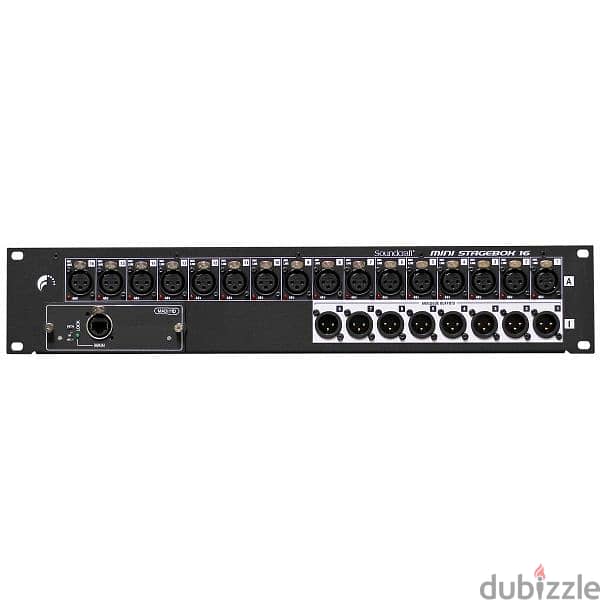 Soundcraft MINI STAGEBOX-16, 16 Channel Mixing Console with MADI Card 0