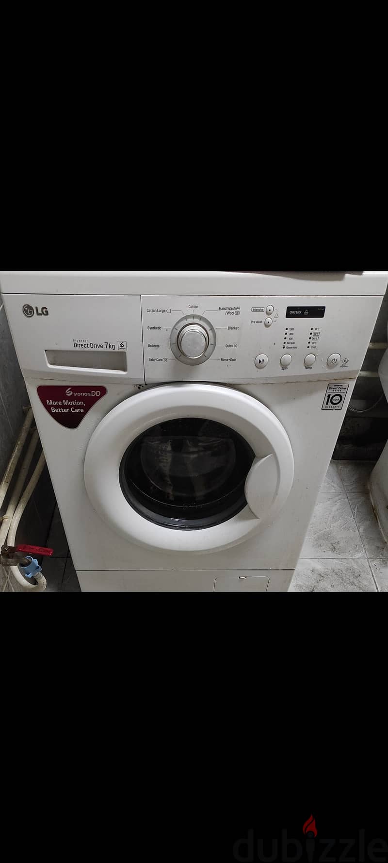 Lg washing machine 7kg 0