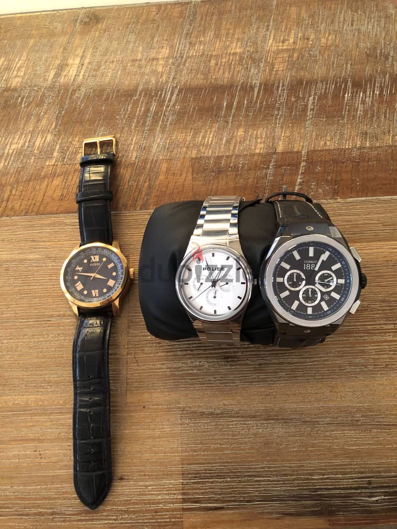 3 Watches for sale 0