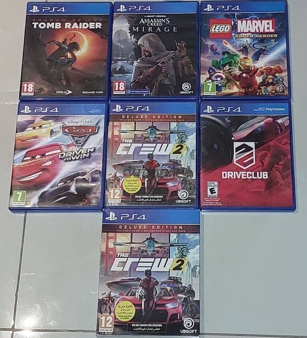 playstation 4 games and controllers  price given in description 0