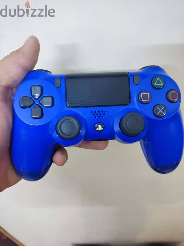 PS4 original joystick blue colour for sale 0