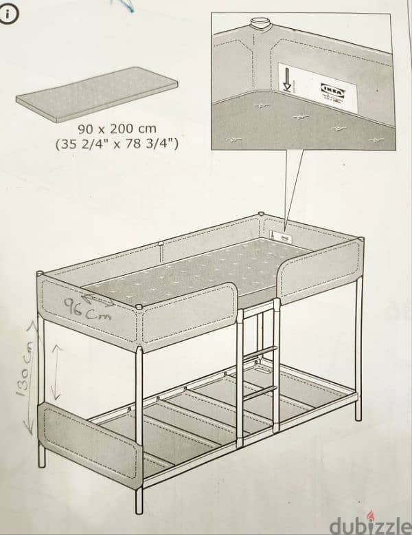 IKEA Bunk bed 1