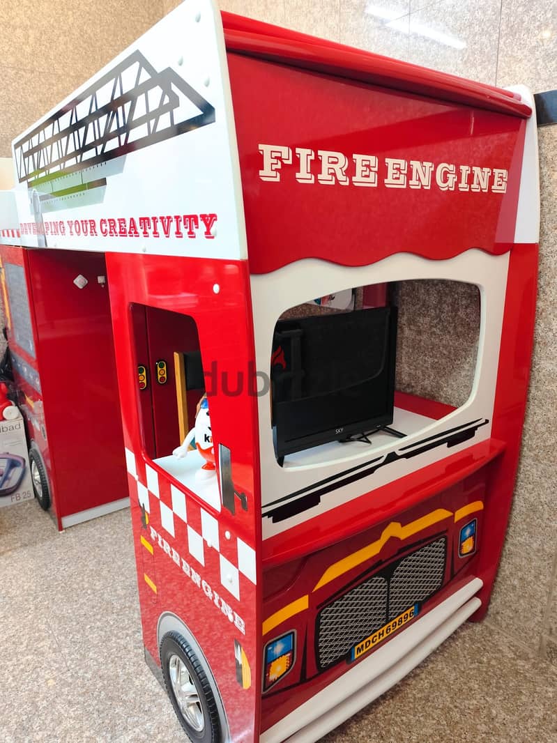 Kids fire engine bed 4