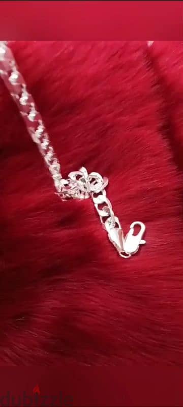 سلسلة رجالية فضةSilver men's chain 2