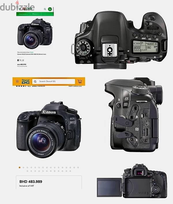 canon 80D DSLR 5