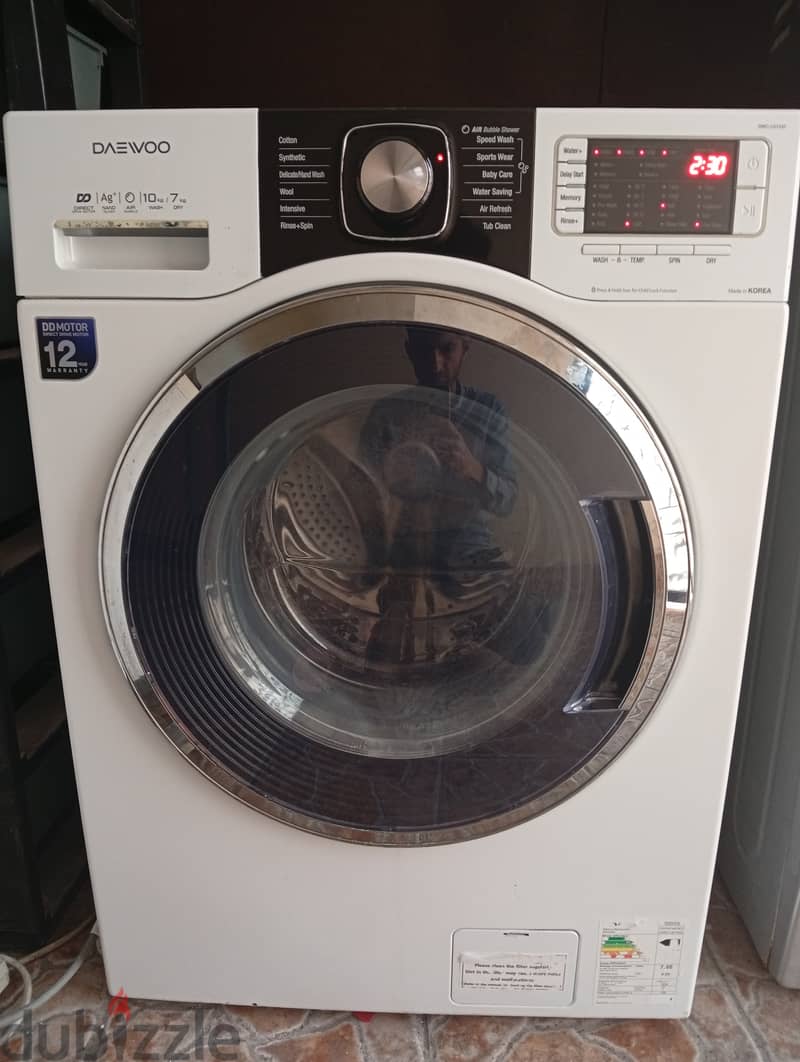 Washer dryer ironing 0