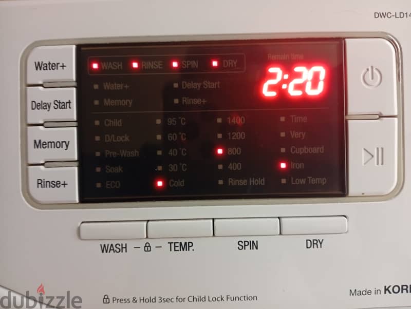 Washer dryer ironing 2