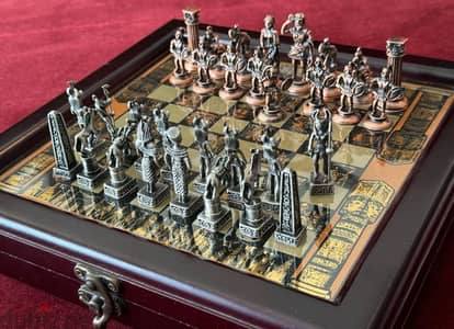 Premium Egyptian-Themed Chess Set – Timeless, Collectables